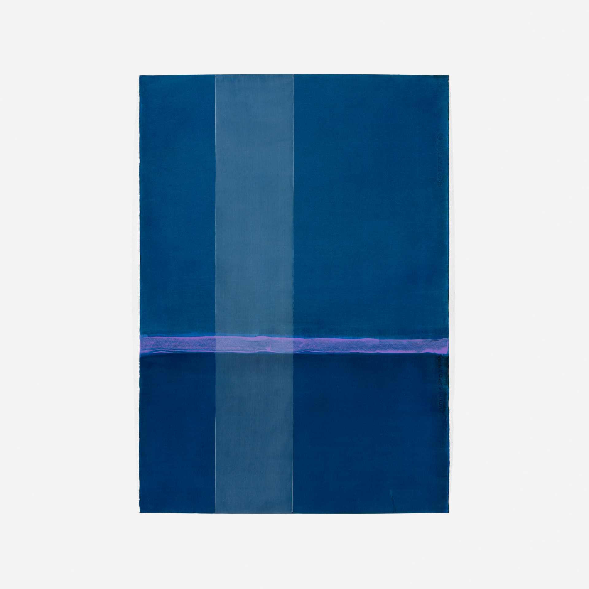 Horizonte, azul com horizonte violeta