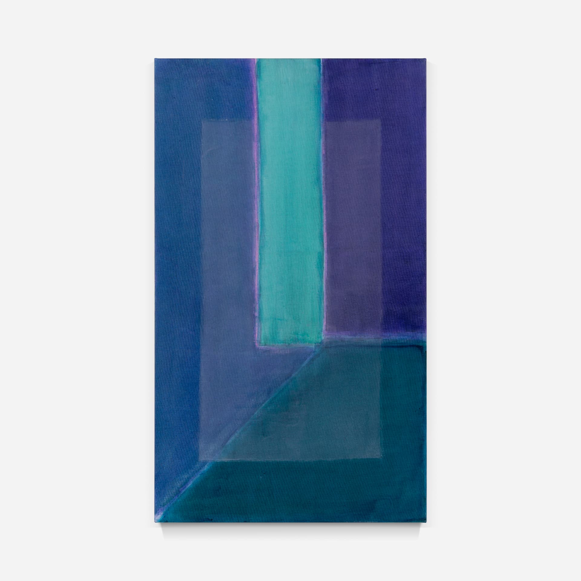 Três Alturas, violeta, azul e turquesa